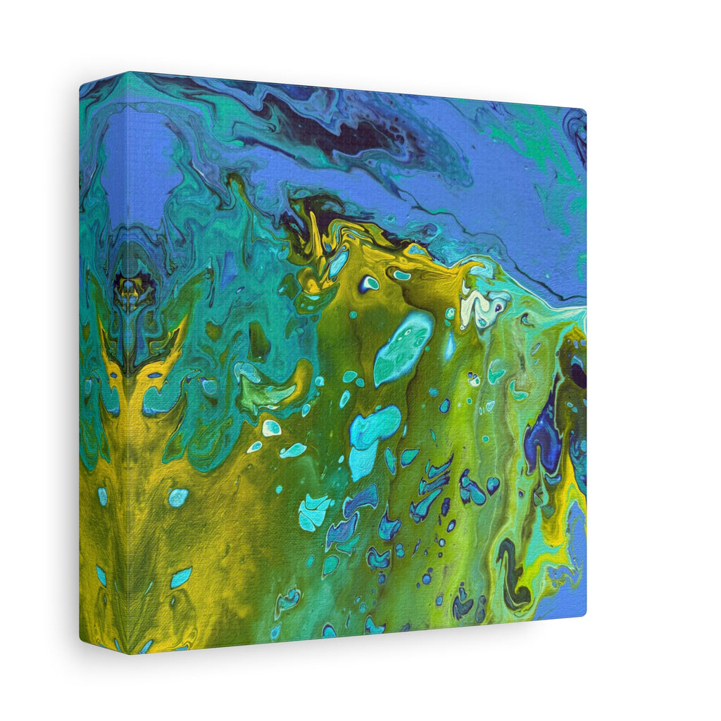 Golden Tides Matte Canvas Print