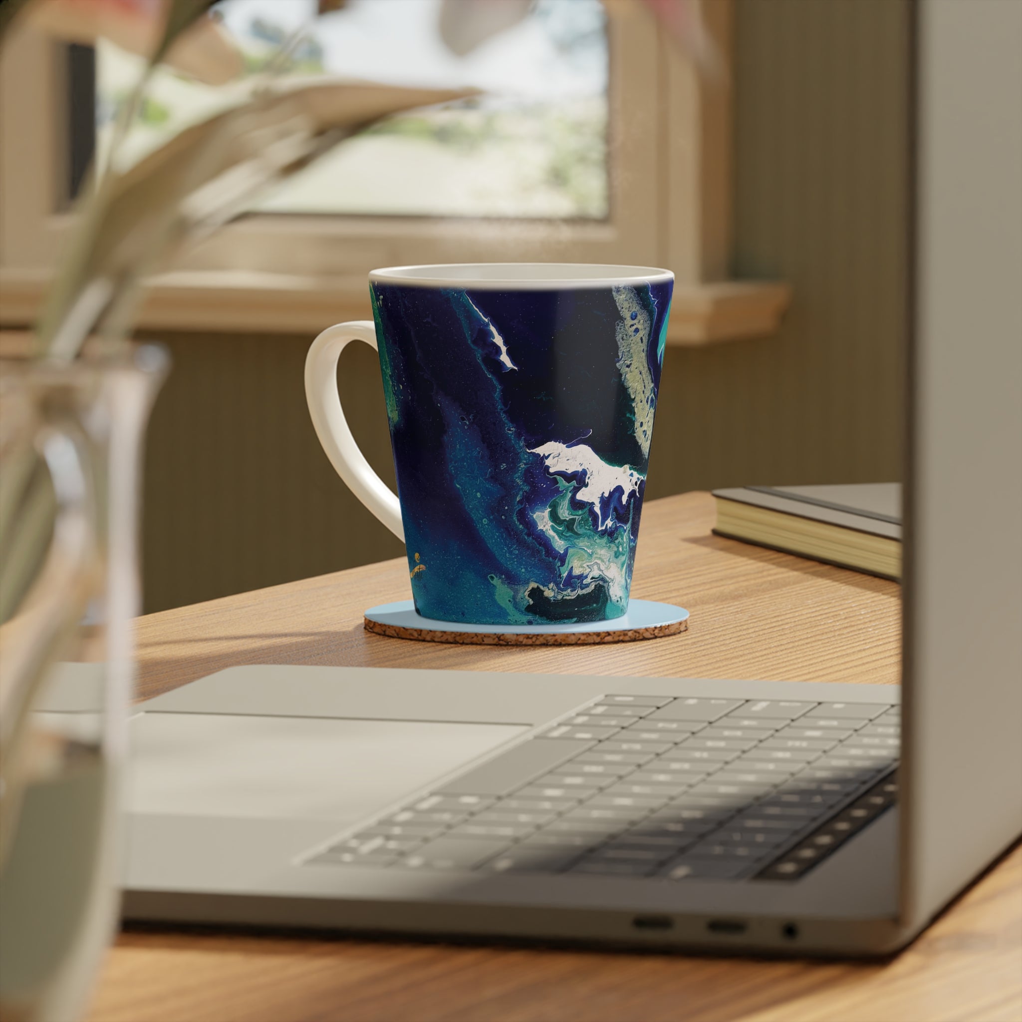 Ocean Vibes Coffee Cup, 12oz