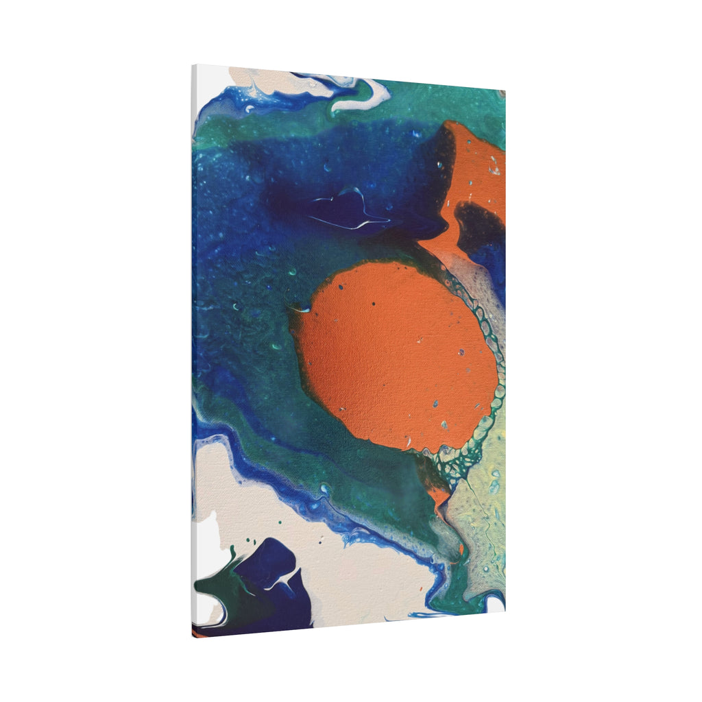 Coral Current Matte Canvas Print