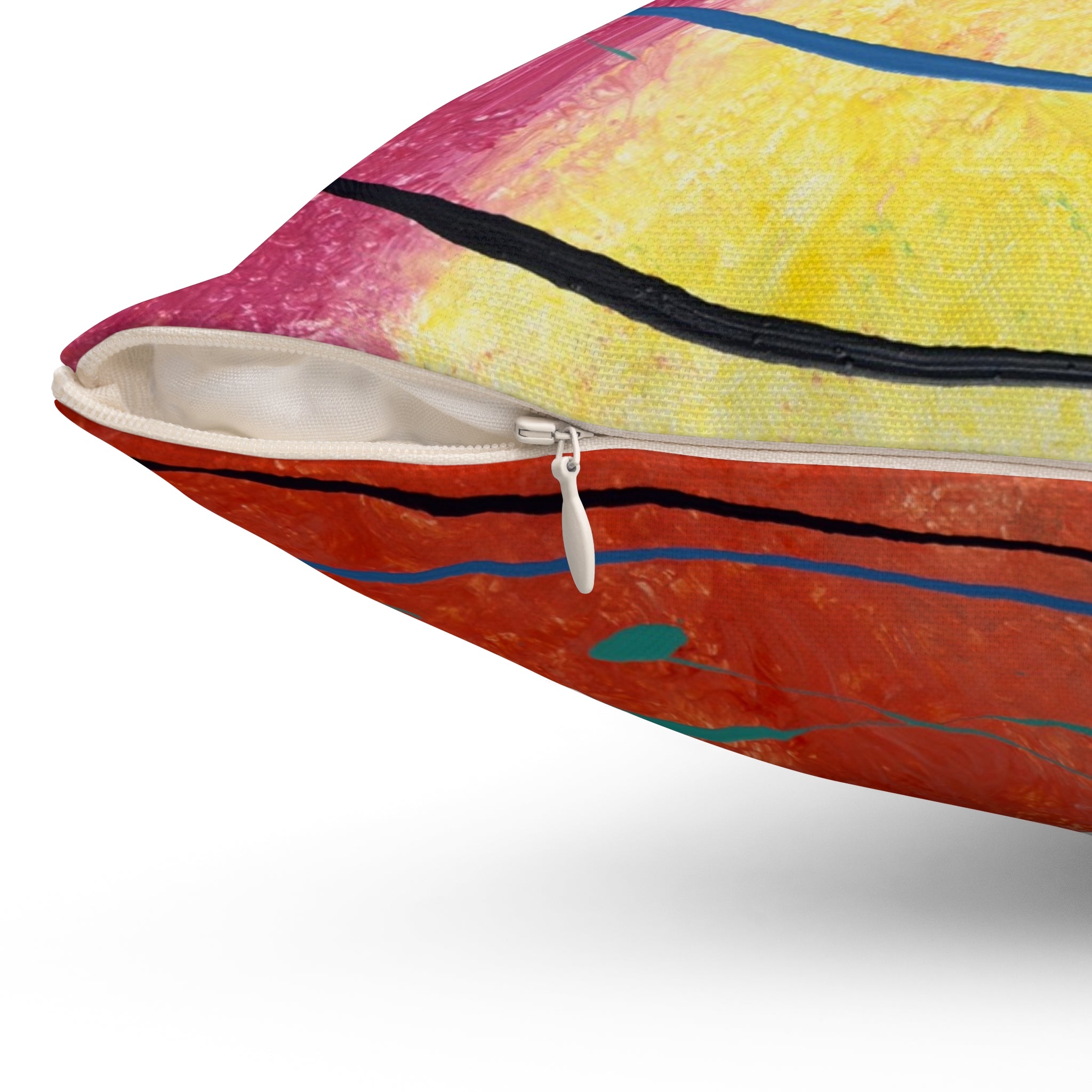 Orbit of Color Decorative Throw Pillow