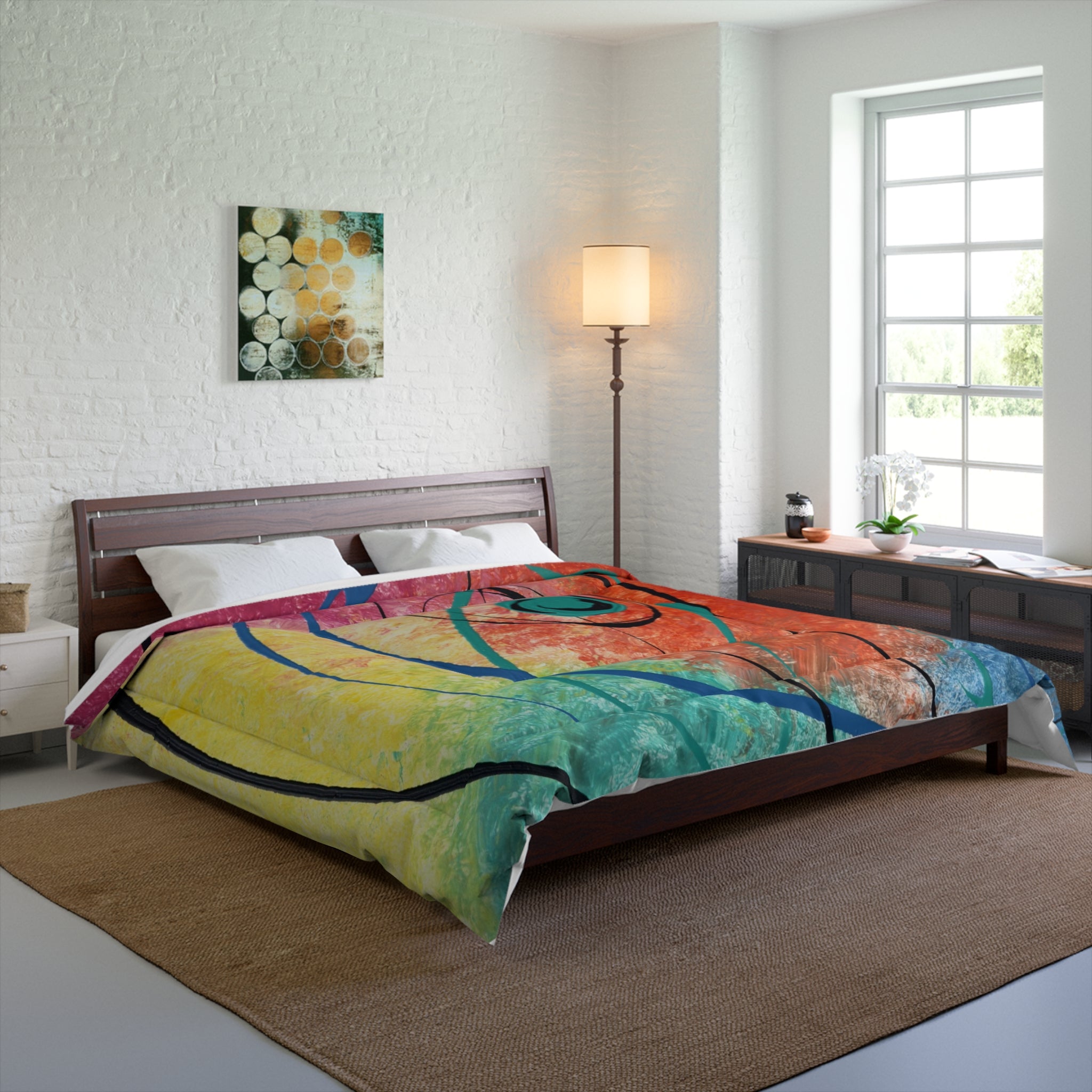 Orbit of Color Art Bedding