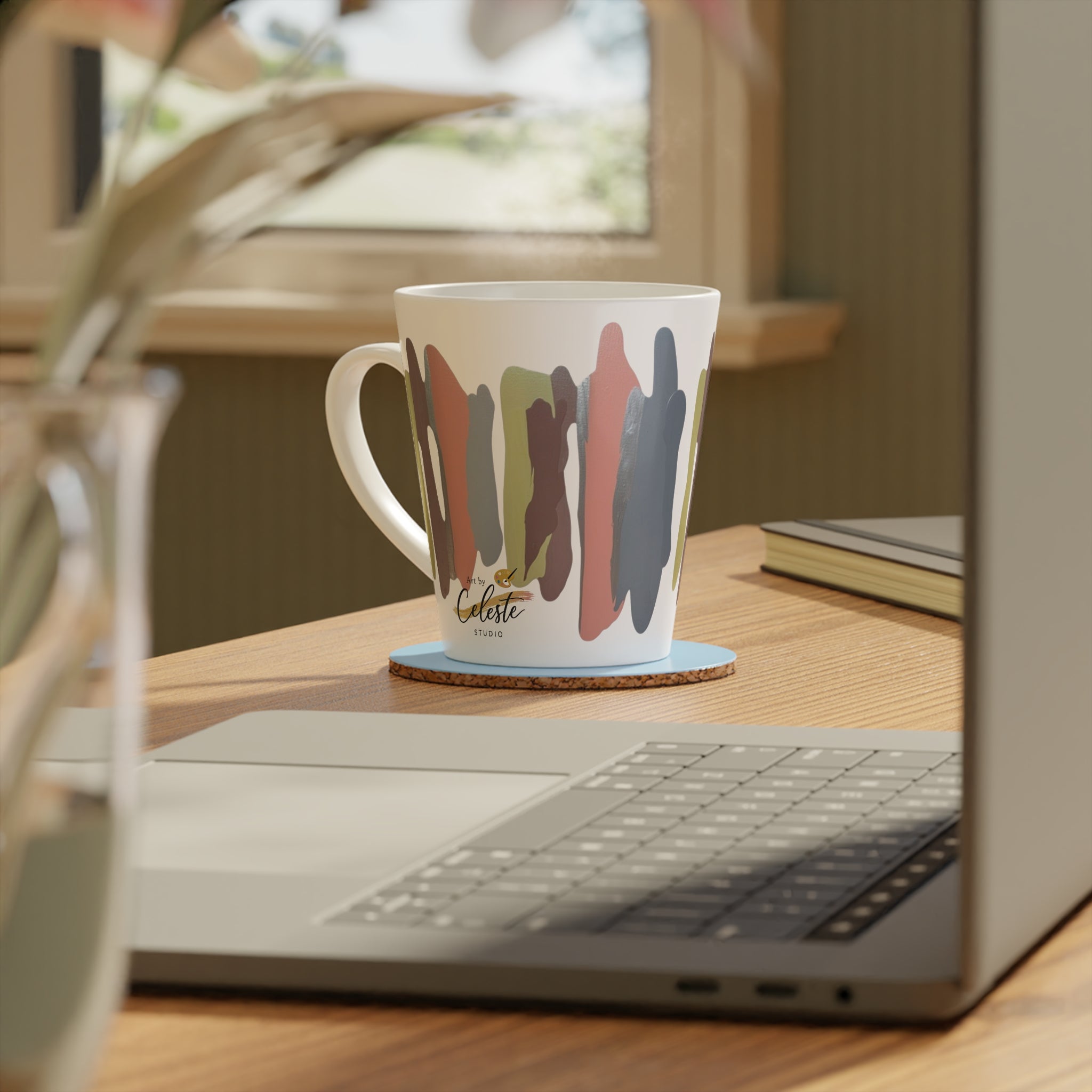 Cinnamon Sticks Ceramic Coffee Cup, 12oz