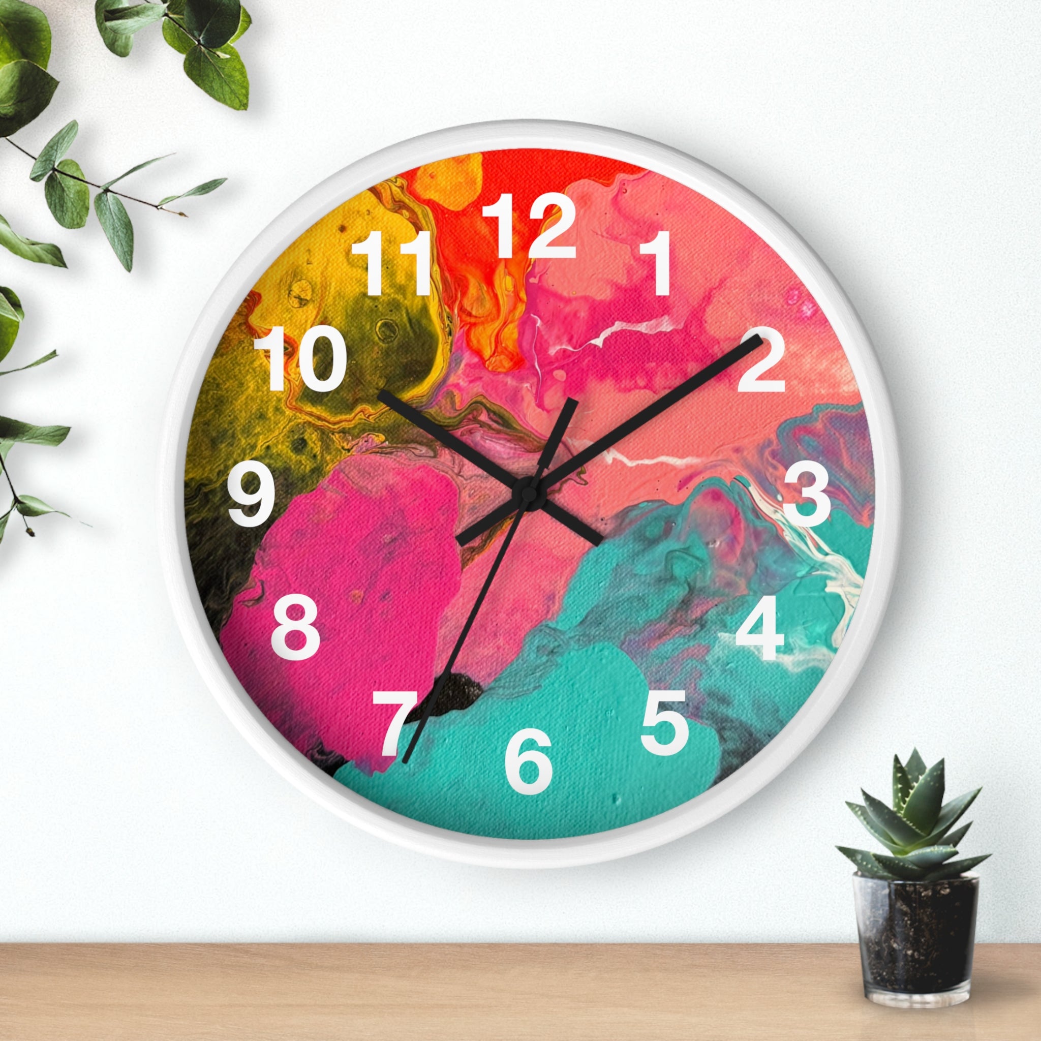 Radiant Ocean Wall Clock Home Décor