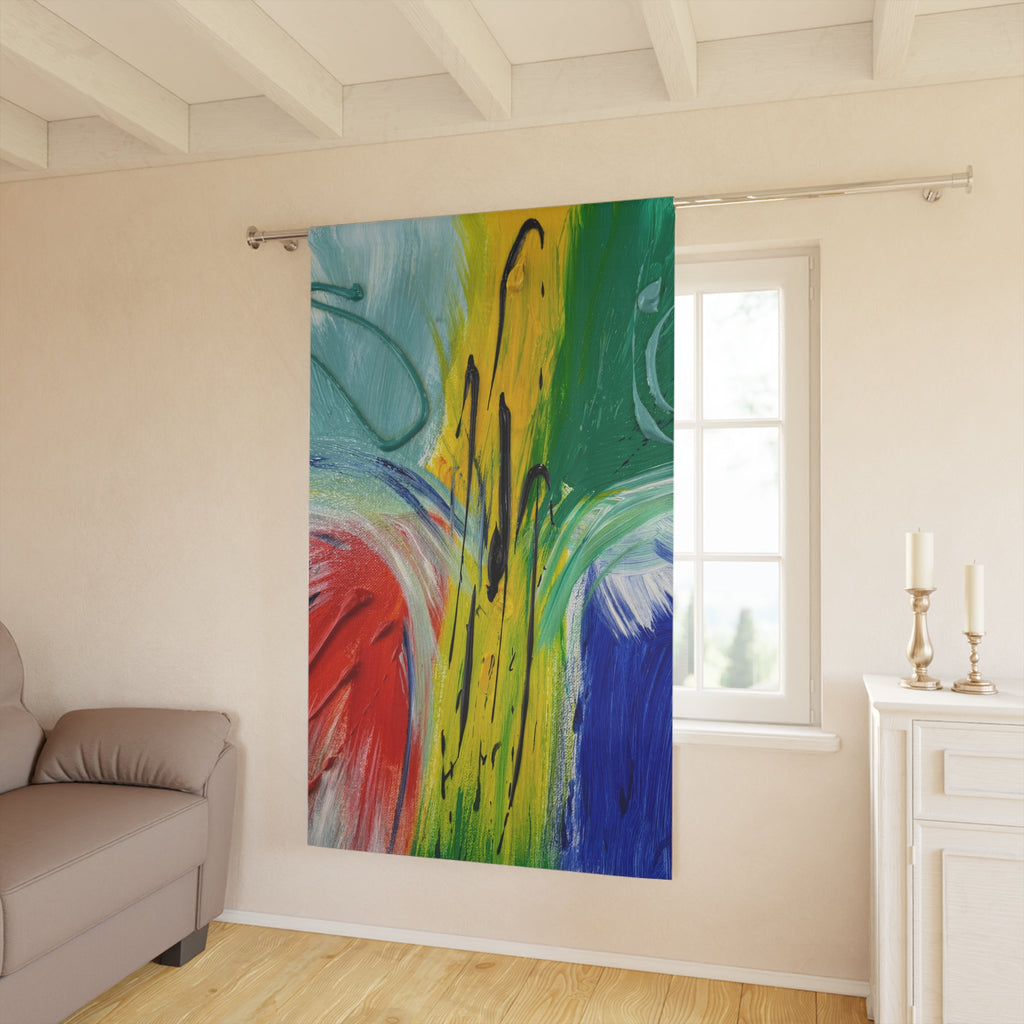 Flight of Energy Art Curtain Panel